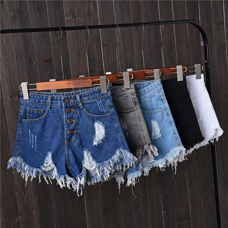 Emilia Denim Cotton Shorts