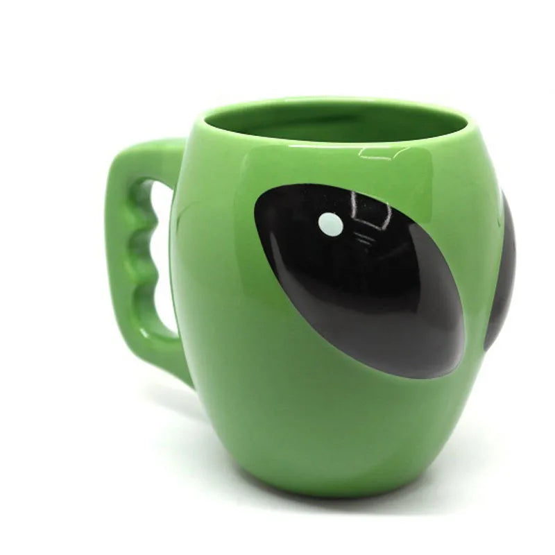 Ceramic 3D Alien Mug