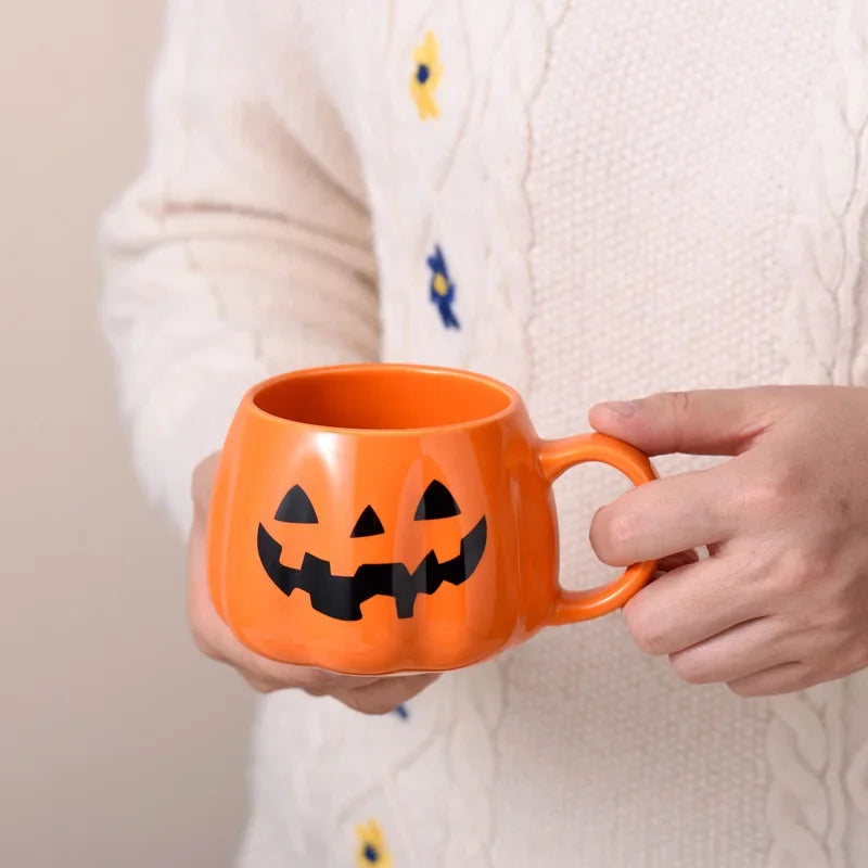 Pumpkin Glow Ceramic Mug