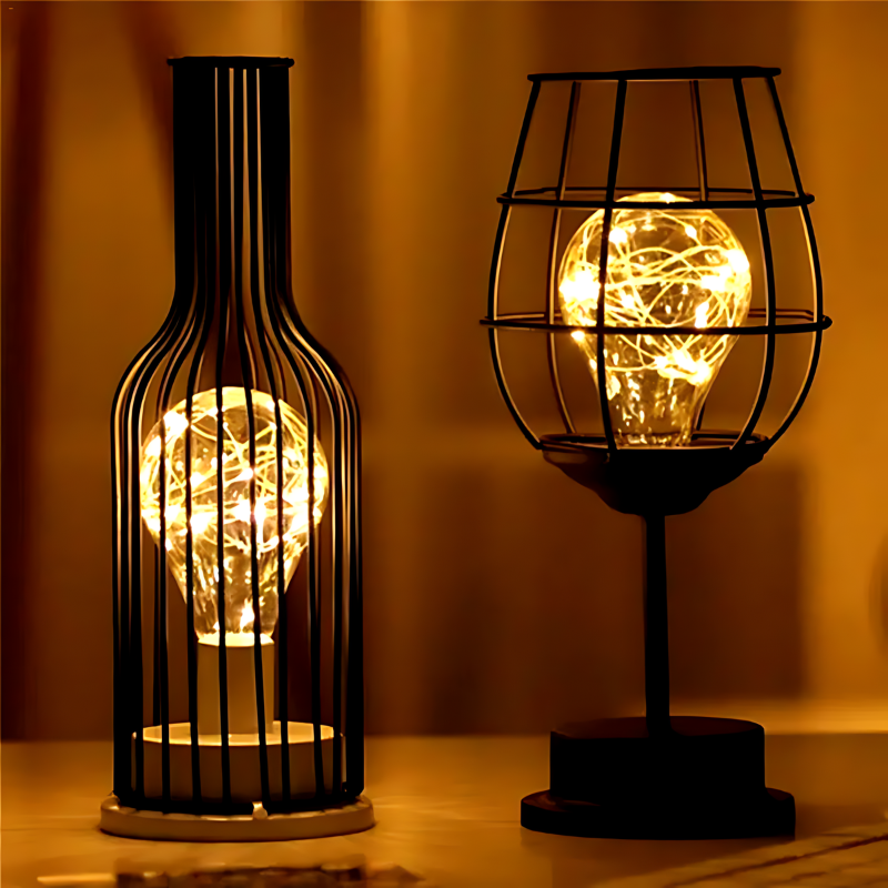 Glow Cage Lamp