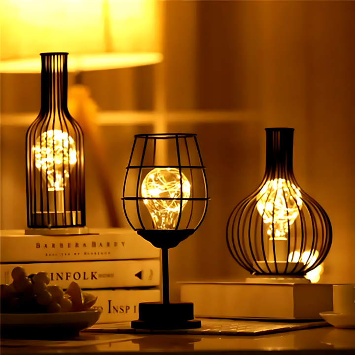 Glow Cage Lamp