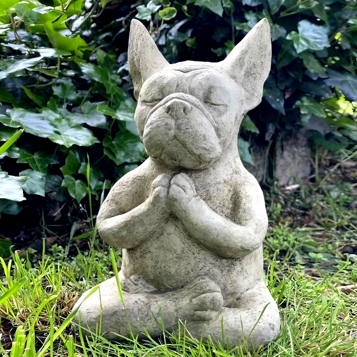 Meditation French Bulldog Sculpture