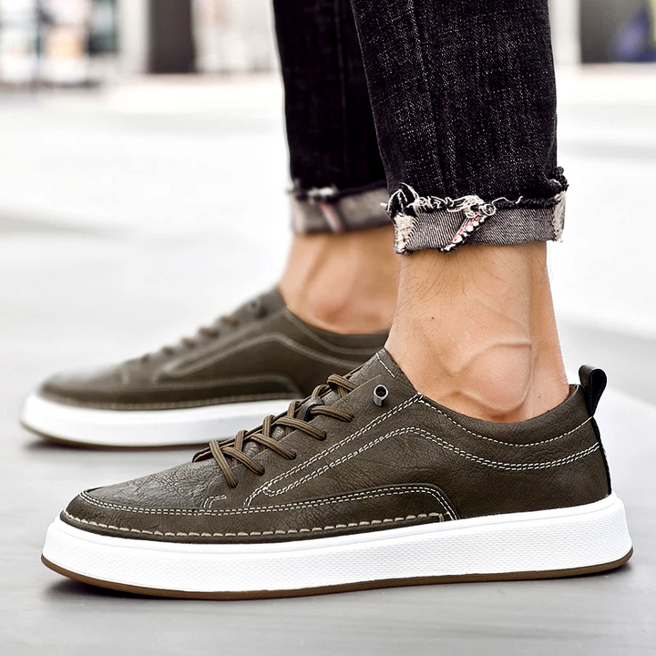 Vogue Leather Sneakers