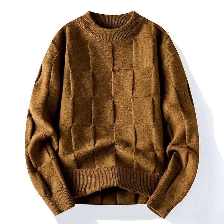 Textured Knit Pullover